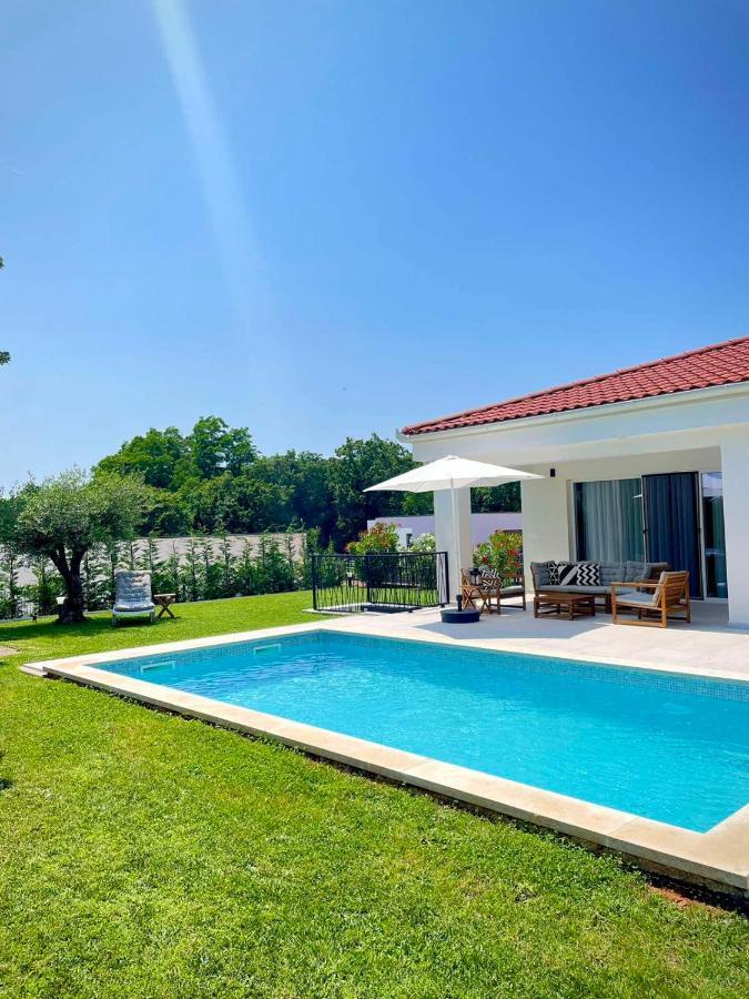 Villa Destiny Nedescina, Istrien, Kroatien Exteriér fotografie